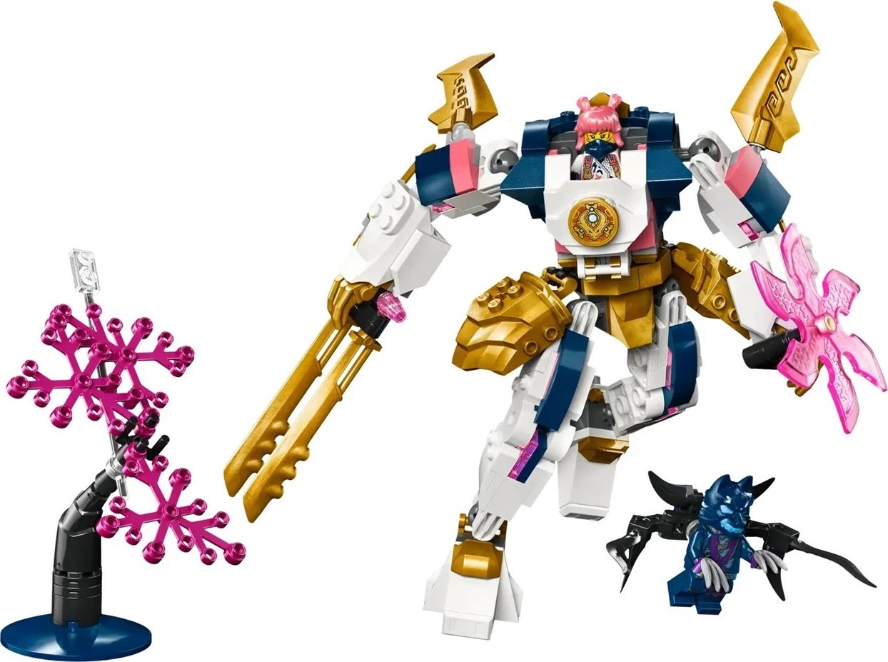 Set LEGO NINJAGO 71807 SORA'S ELEMENTAL TECH MECH, 209 pjesë