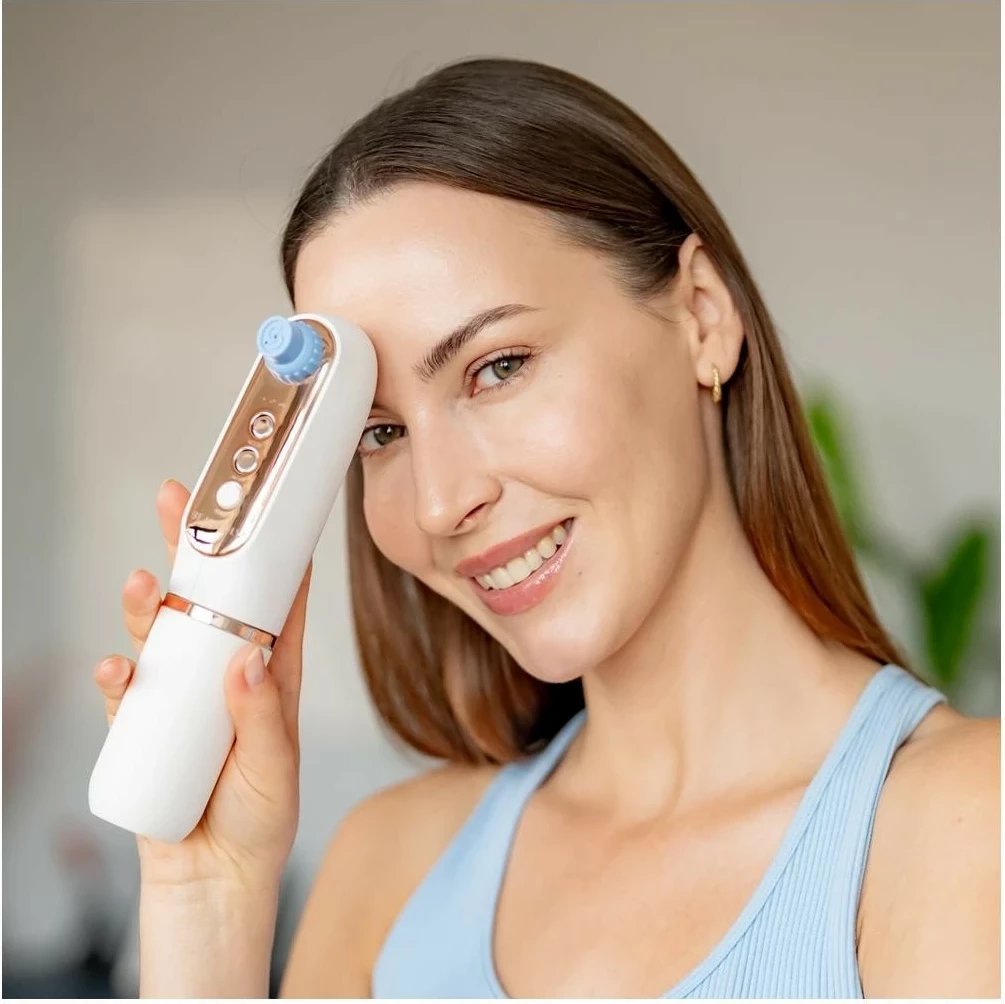 Pajisje fytyre Beautifly B-Hydraclear PRO, 3 shpejtësi, kamerë HD, e bardhë