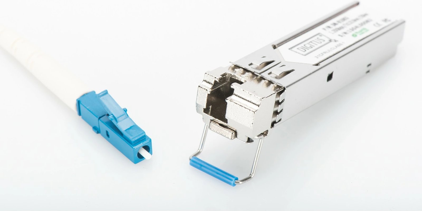 Modul SFP Digitus mini GBIC, kompatibil me HP, 1.25 Gbps, 20km, DDM, metallic