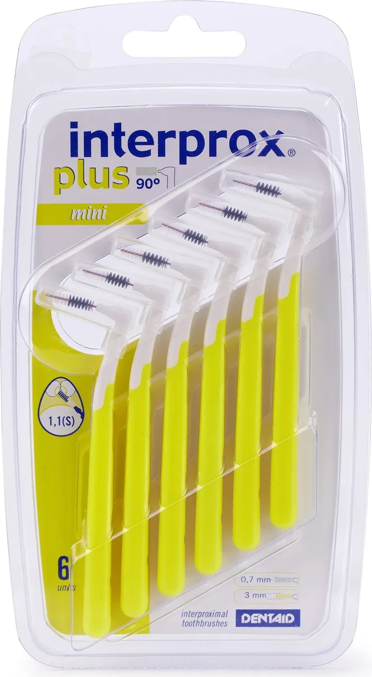 Furça interproksimale INTERPROX Plus Mini unisex 6 copë