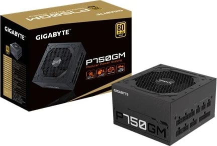 Furnizues energjie Gigabyte P750GM, 750W, 24 pin, i zi