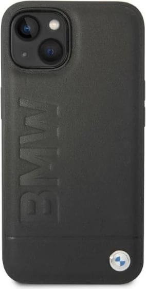 Mbështjellës BMW BMHMP14MSLLBK për iPhone 14 Plus, hardcase, MagSafe, zi