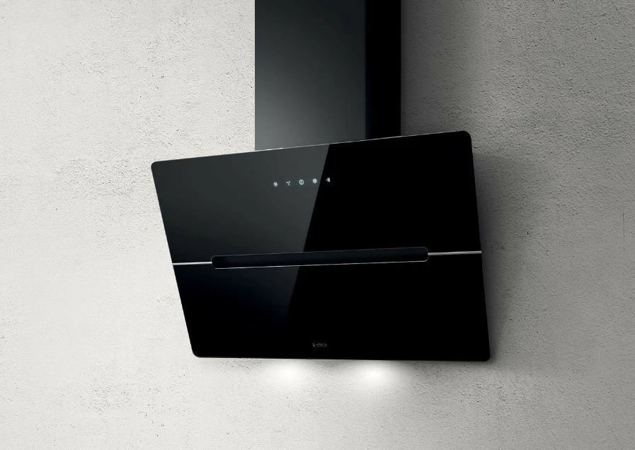 Okap kuzhine Elica WISE BL/A/60, i zi, 60 cm