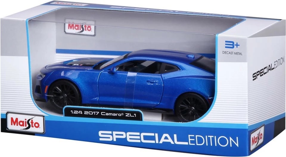 Model makine Maisto Chevrolet Camaro ZL1 1:24, Blu