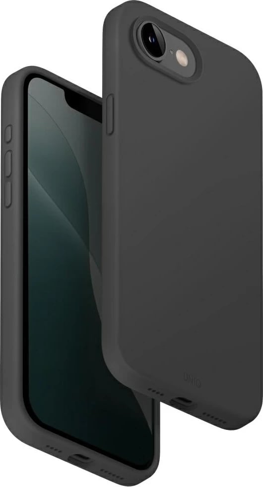 Mbështjellës UNIQ Lino Magclick për iPhone 16e, karikim wireless, Gri