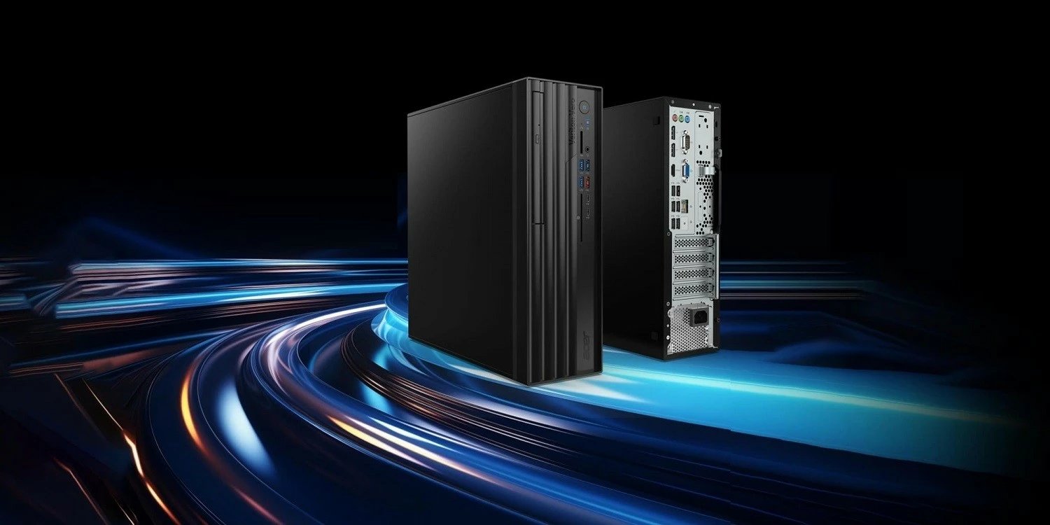 Kasë Acer Veriton VVX4720GT SFF, Intel Core i5-14400, 16 GB RAM, 512 GB SSD, Windows 11 Pro, e zezë