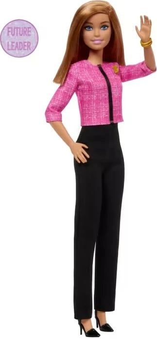 Kukull Barbie Mattel Future Leader HXN96, rozë/zezë