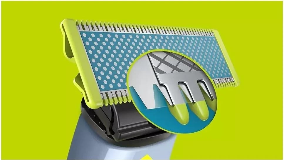 Lamë Philips OneBlade QP225/50, 2 copë, jeshile