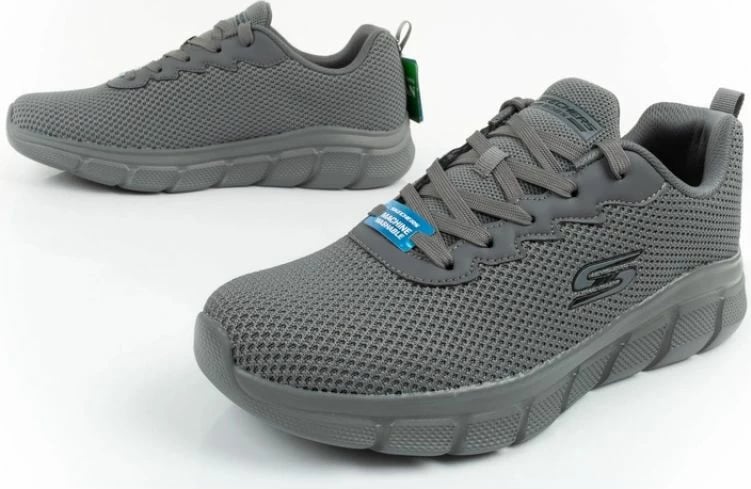 Atlete për meshkuj Skechers, gri
