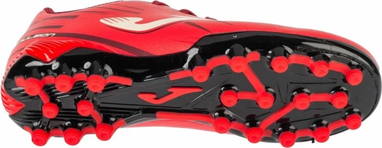 Çizme futbolli për fëmijë Joma, të kuqe