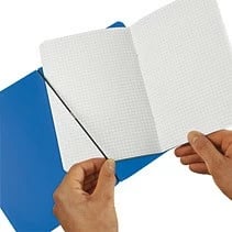 Fletore herlitz my.book flex A5, 40 faqe, kariert, kaltër