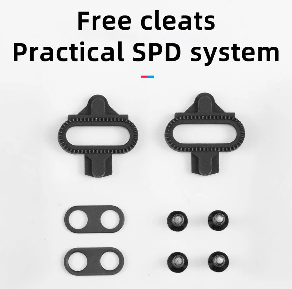 Set pedale biçiklete Rockbros PD15-BK, aliazh alumini, e zezë