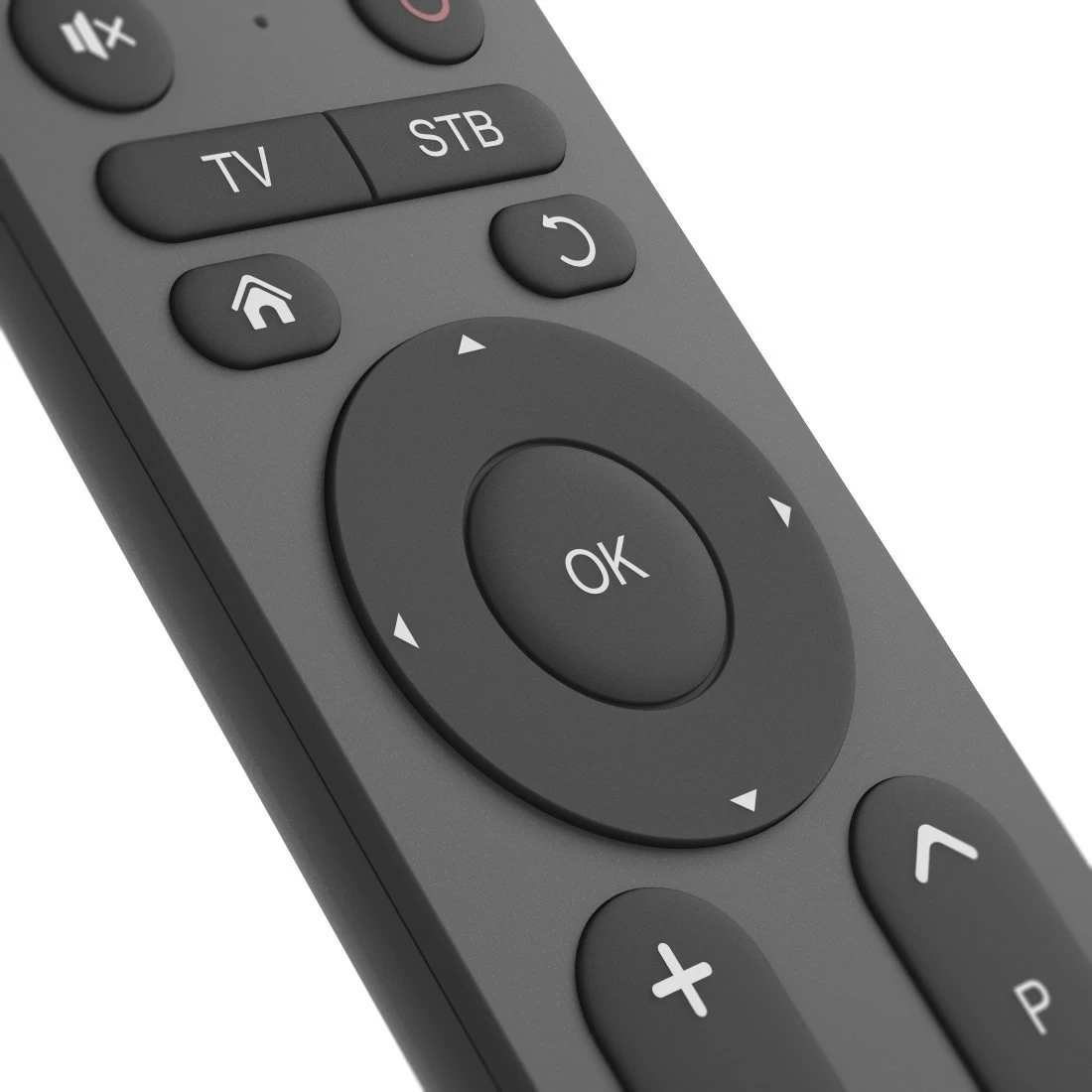 Telekomandë universale 2-në-1 Hama 221056, IR me funksion mësimi, butona të mëdhenj, për TV/STB, e zezë