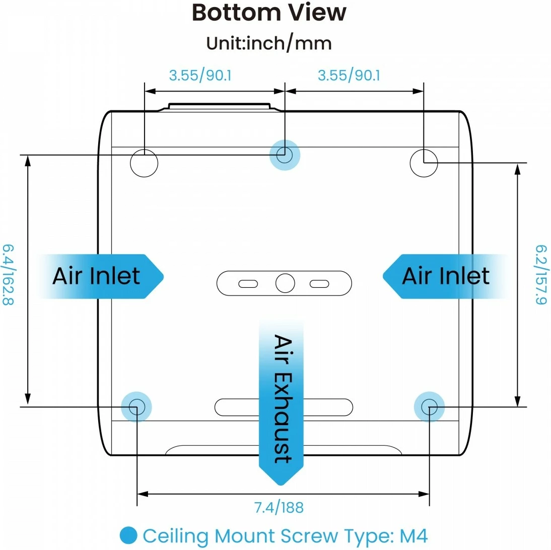 Projektor BenQ GP520, 4K LED, 2600 ANSI lumens, HDMI, i zi