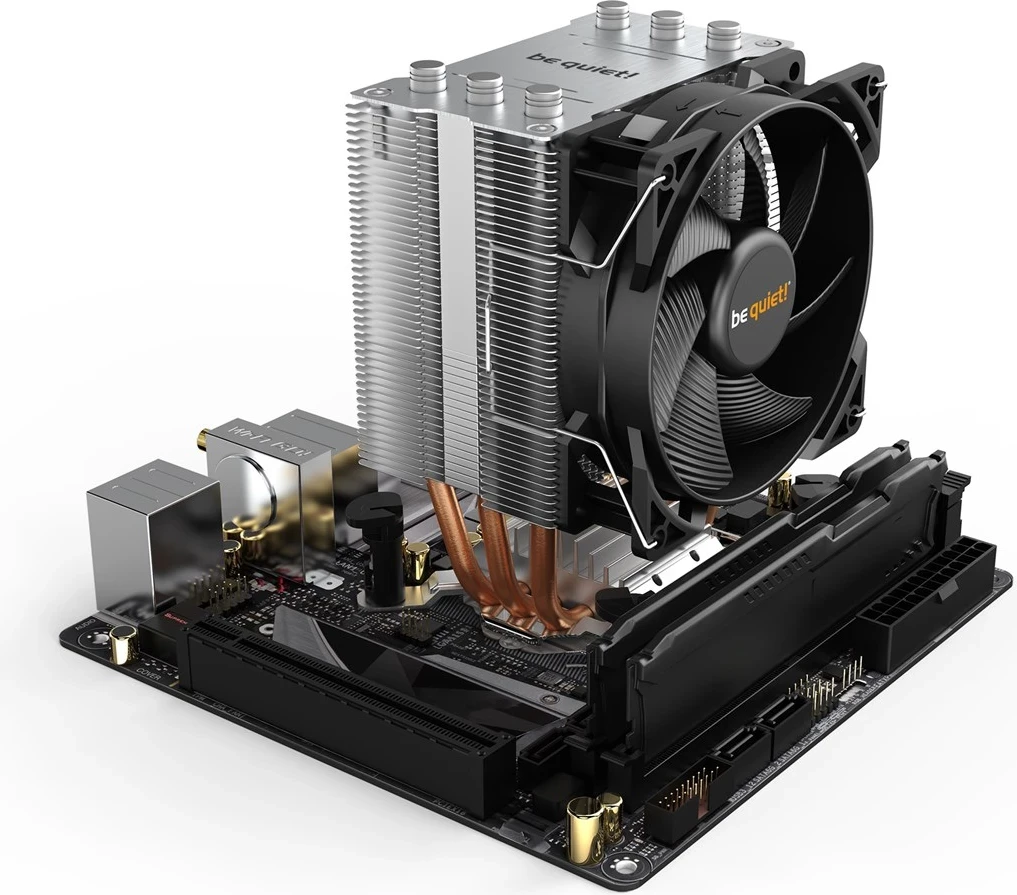 Ftohësi i Procesorit be quiet! PURE ROCK SLIM 2, 9.2 cm, Argjendtë