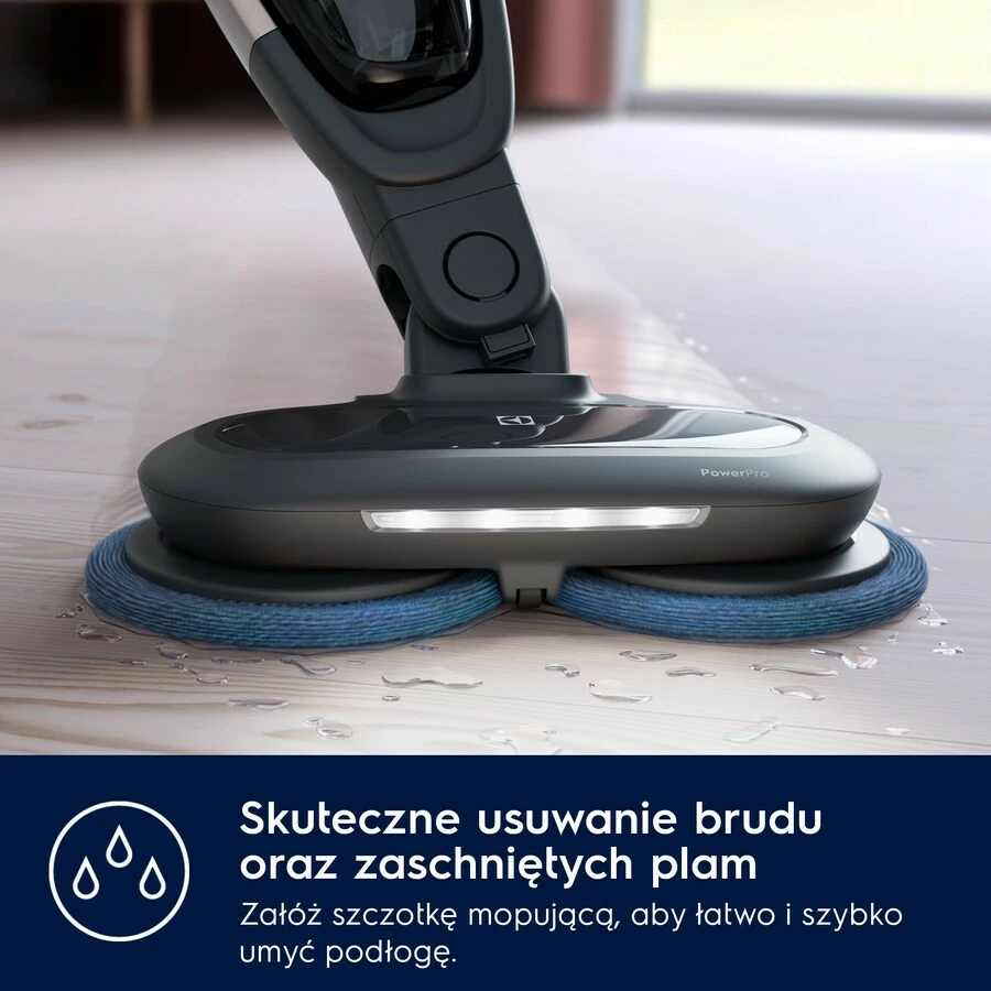 Fshesë me korrent pa kabllo Electrolux ES52B25WET, 300 ml, 55 min, Navy blue, me aksesorë