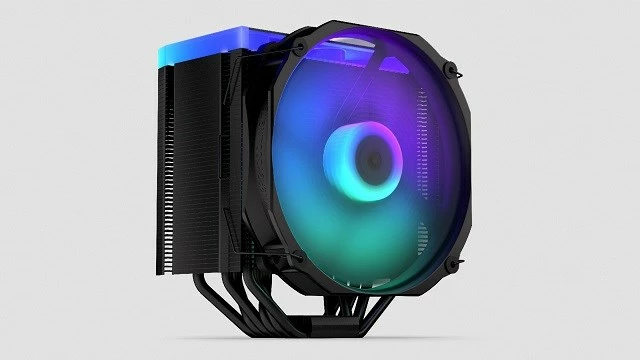 Ftohës CPU Endorfa Fortis 5 ARGB, Socket AM4, i zi