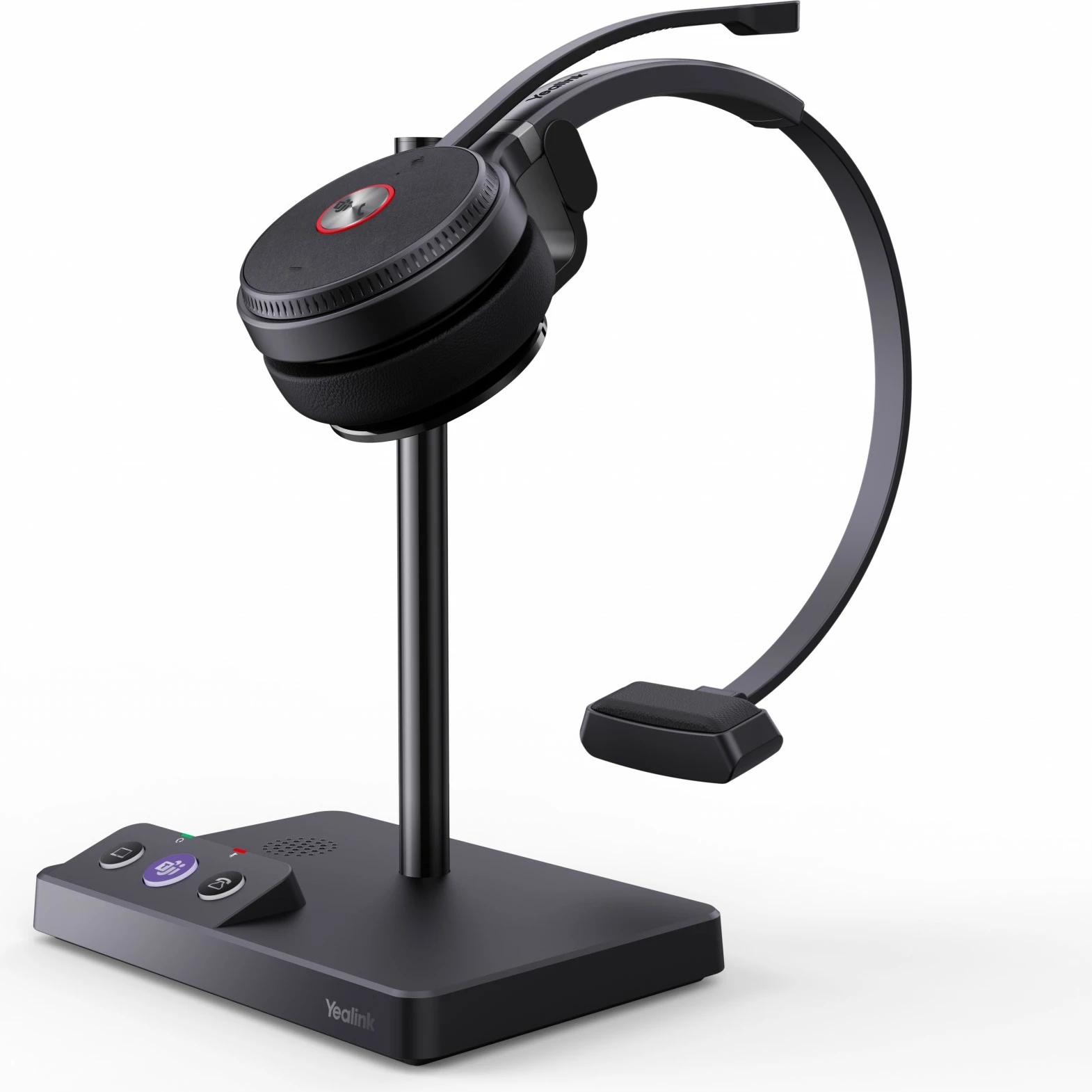 Smartwatch Yealink WH62 DECT Wireless MONO TEAMS, Wireless, Office/Call center, 100 - 10000 Hz, 288 g, Personal audio conferencing system, Black