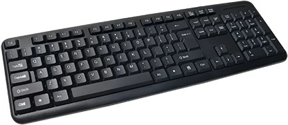 Tastierë VAKOSS TK-103PK, USB, E zezë