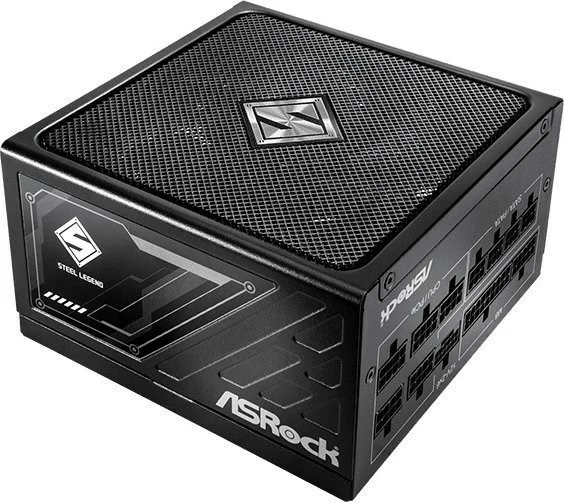 Kasë furnizim ASRock STEEL LEGEND 1000W, 80 PLUS Gold, e zezë
