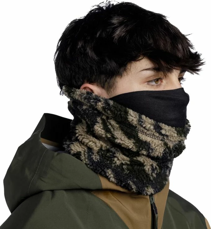 Mbulues koke Buff Switch Polar për meshkuj dhe femra, ngjyrë kafe dhe e zezë