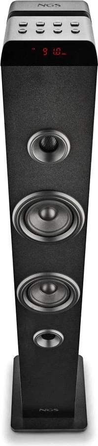 Altoparlant kullë NGS Sky Charm Pro, 50W, Bluetooth, USB, Radio FM, AUX, i zi