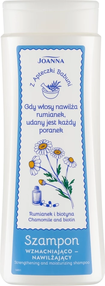 Shampon për femra Joanna Grandma's First Aid Kit Strengthening and Moisturizing, 300ml