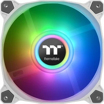 Ventilatorë Thermaltake Pure Duo 12 ARGB Sync, 12 cm, set 2 copë, Bardhë