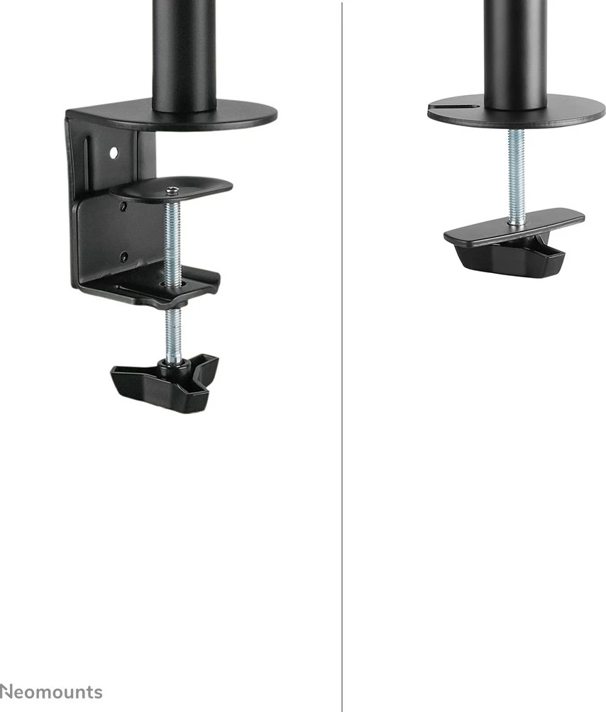 Krah monitori Neomounts NM-D135BLACK, për tavolinë, 10-27 inç, rregullim lartësie, ngjyrë e zezë