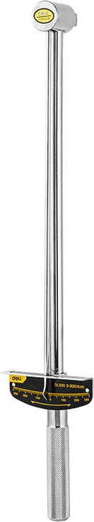 Çelës momenti Deli Tools EDL300, 1/2", 0-300 Nm, argjend