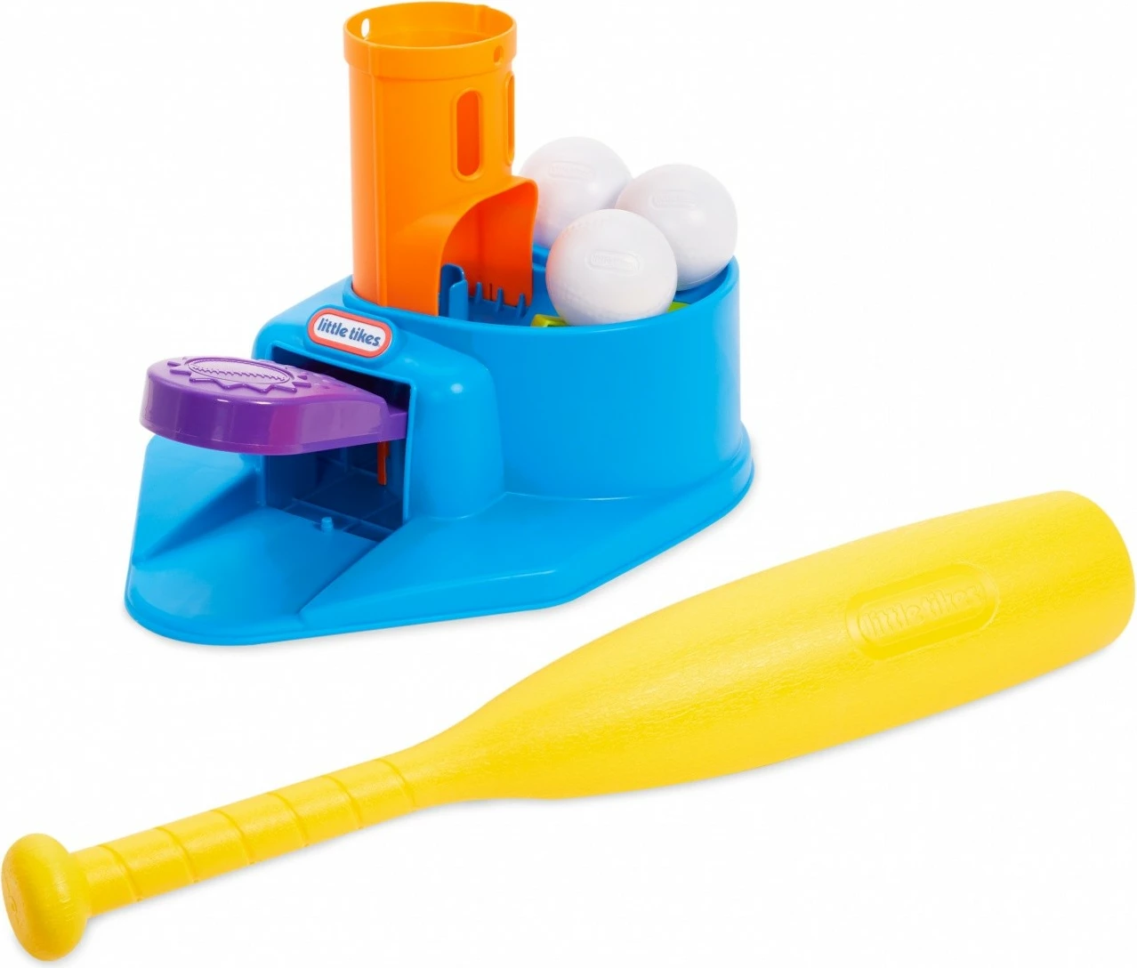 Set T-Ball Little Tikes Triple Play Splash, plastikë, shumëngjyrësh, për fëmijë