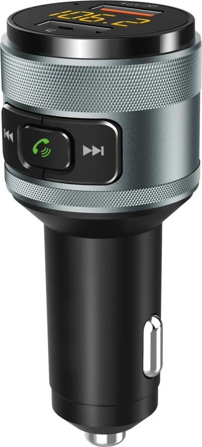 Transmetues FM për veturë ART MP3TR FM-57, Bluetooth, USB QC3.0, Ekran LED, i zi