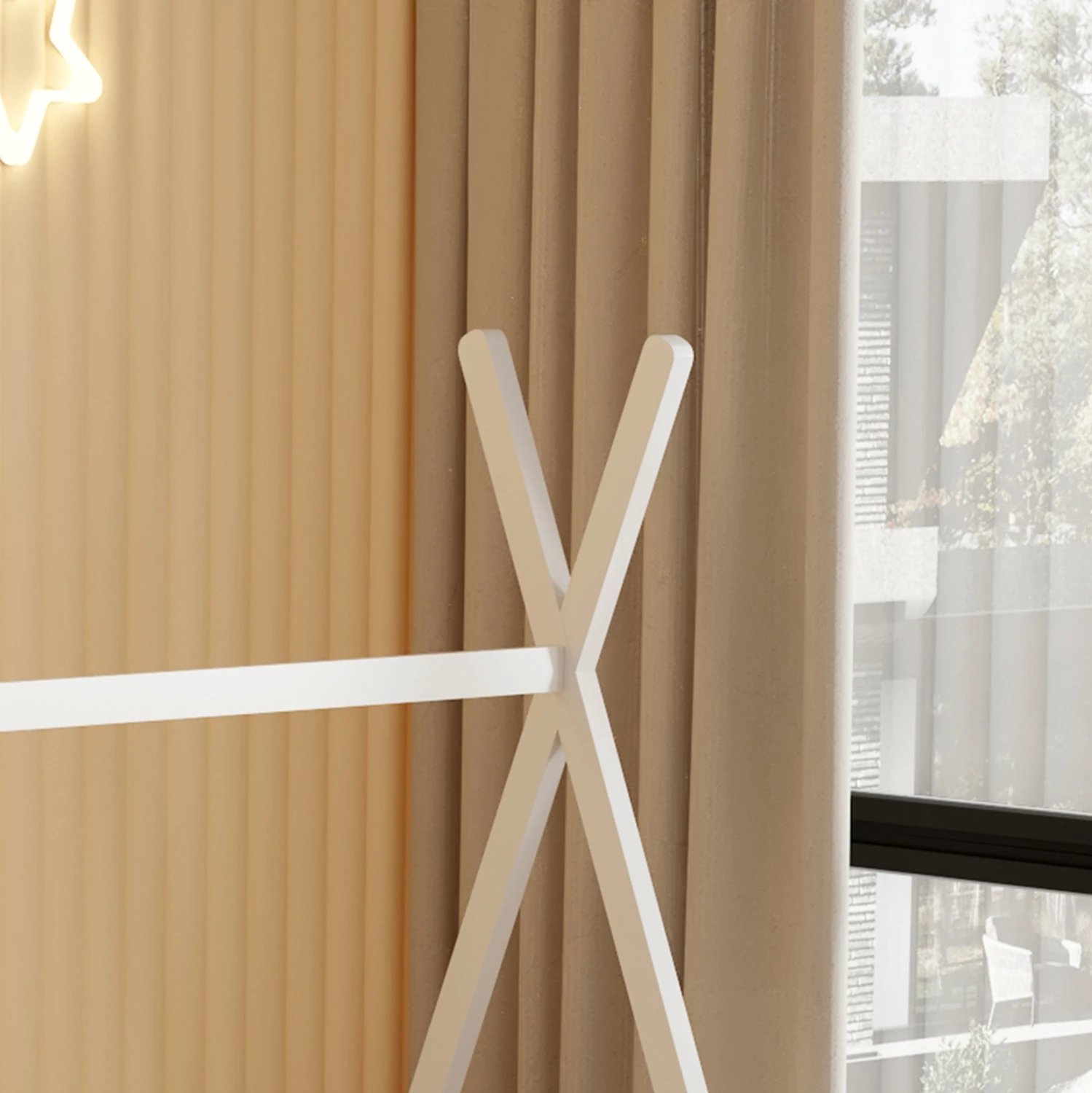 Krevat për fëmijë MUNK FH681.03 t.MONTESSORI dru pishe i bardhë për dyshek 190x90cm