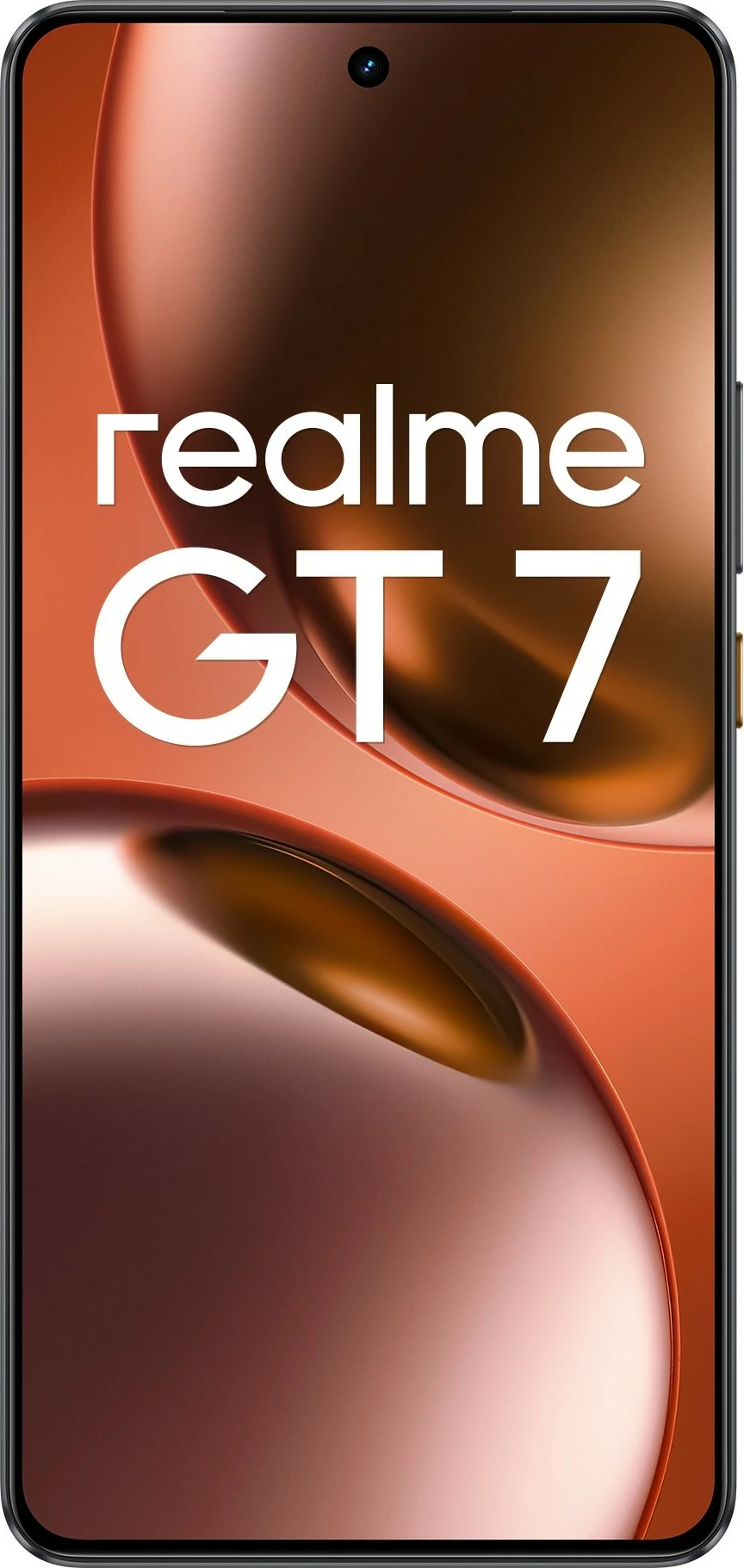 Celular Realme GT 7 5G, 12GB RAM, 512GB, e zezë