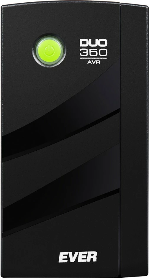 Kasë UPS EVER DUO 350 AVR, 350 VA, 245 W, e zezë