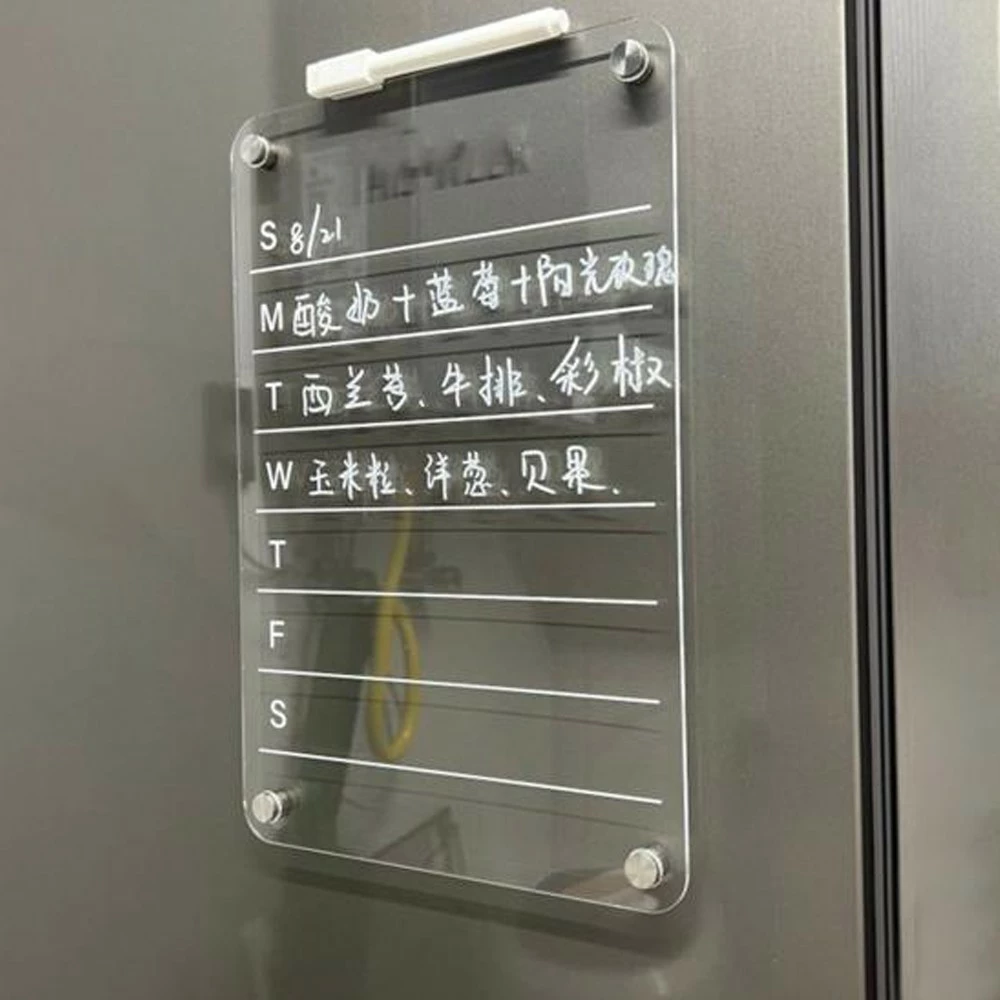 Notepad akrilik NEXT H42x29.7cm, transparent