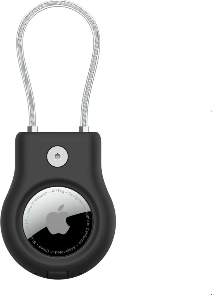 Mbështjellës Belkin MSC009btBK, AirTag, rezistent ndaj gërvishtjeve, ngjyrë e zezë