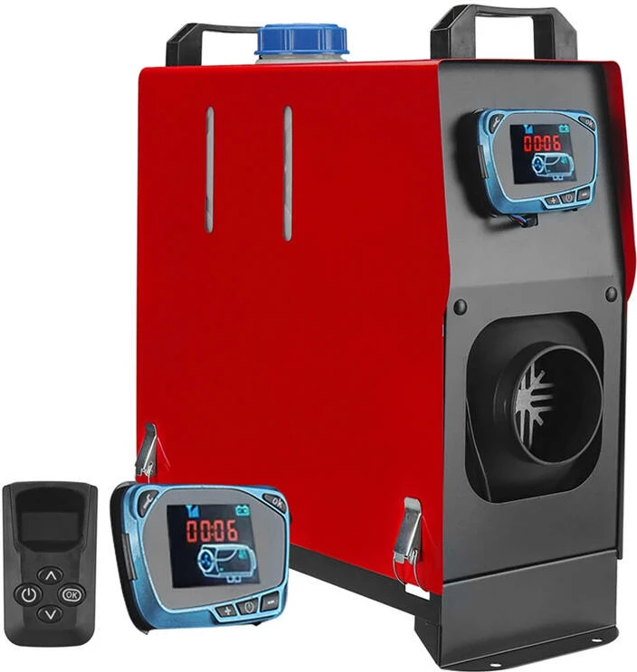 Ngrohës parkimi Blitzwolf BW-AH-V2B, 5kW, 12V, me telekomandë, i kuq