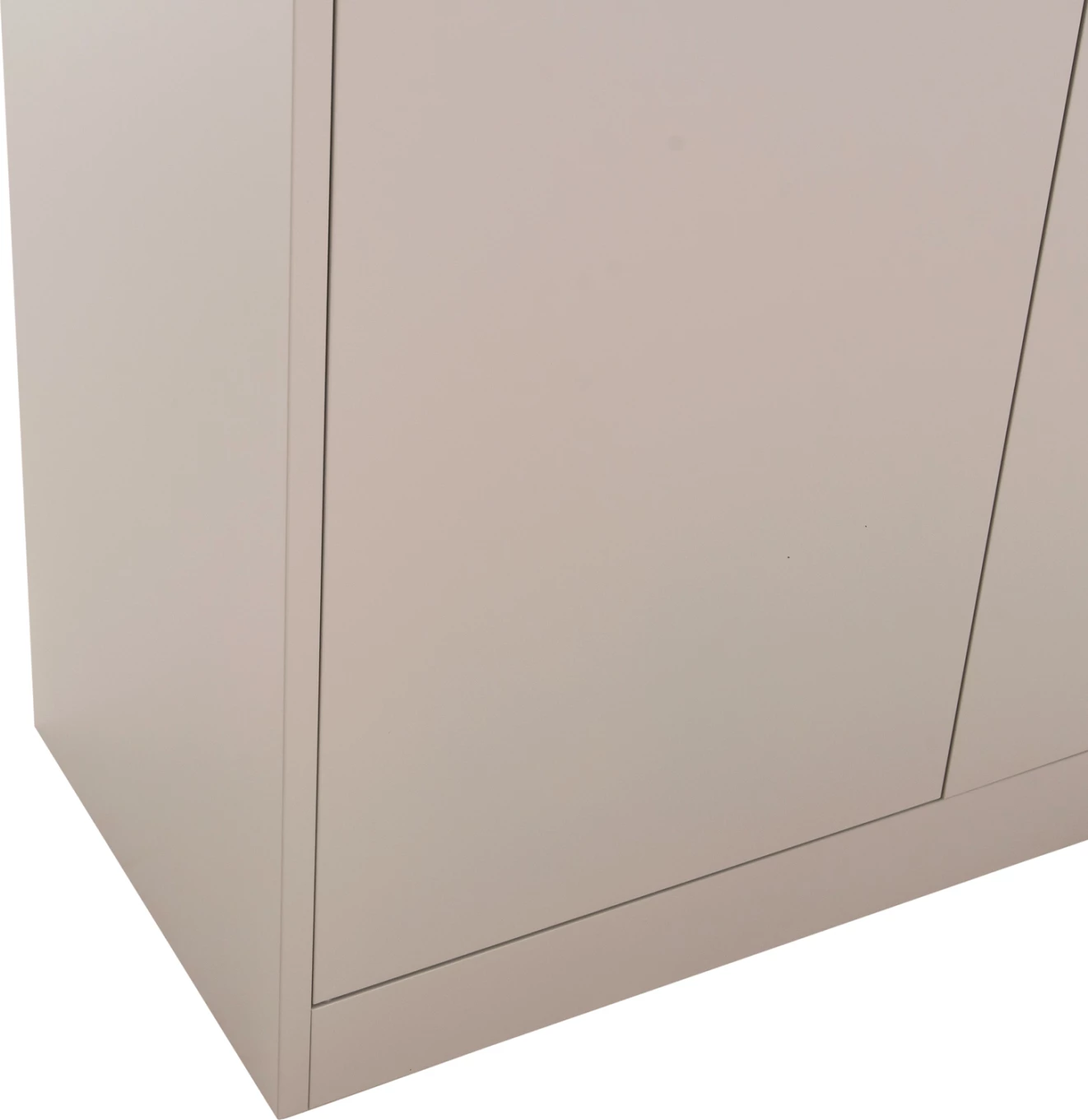 Dollap metalik, ngjyrë gri e lehtë, CLOD FH5961.11, 90x40x180 cm