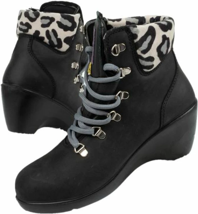 Çizme të sigurisë për femra Lavoro, të zeza