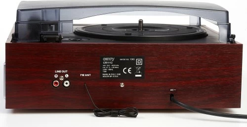 Gramafon Camry CR1113 me radio AM/FM, kafe
