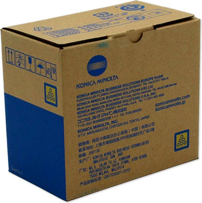 Toner Konica Minolta TNP-48Y për bizhub C3350/C3850 rendiment 9,750–23,700 faqe Yellow