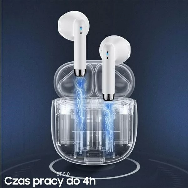 Kufje TWS USAMS IA Series BHUIA01, Bluetooth 5.0, me mikrofon, të zeza