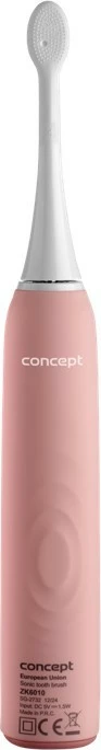 Furçë dhëmbësh elektrike Concept KIDO SMILE ZK6010 për fëmijë, 5-9 vjeç, Rozë, set me 4 koka