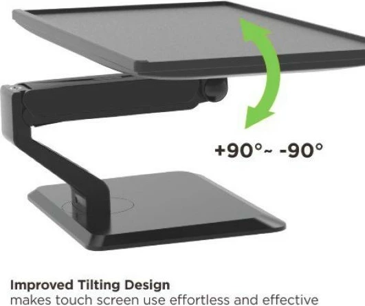 Mbajtëse monitori Techly ICA-LCD 35TS, për tavolinë, 17-32", 10kg, e zezë
