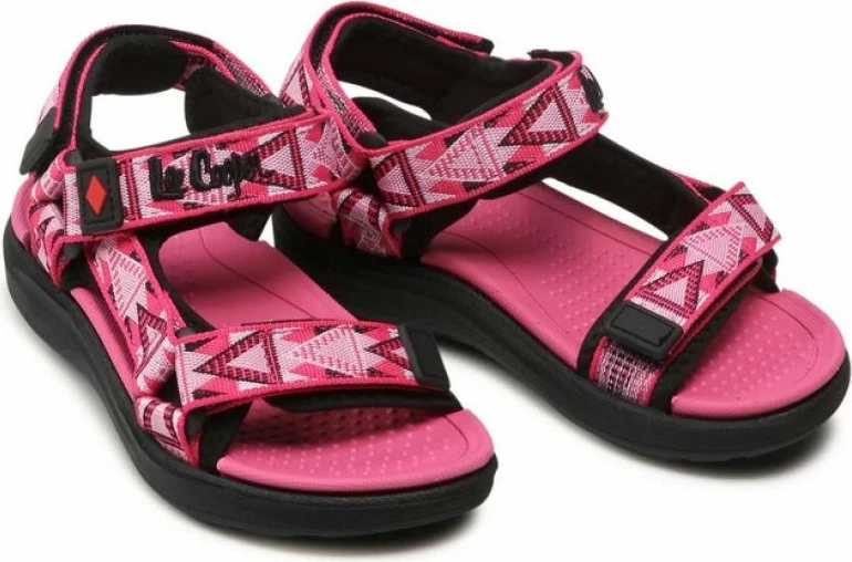 Sandale për fëmijë Lee Cooper, të kuqe