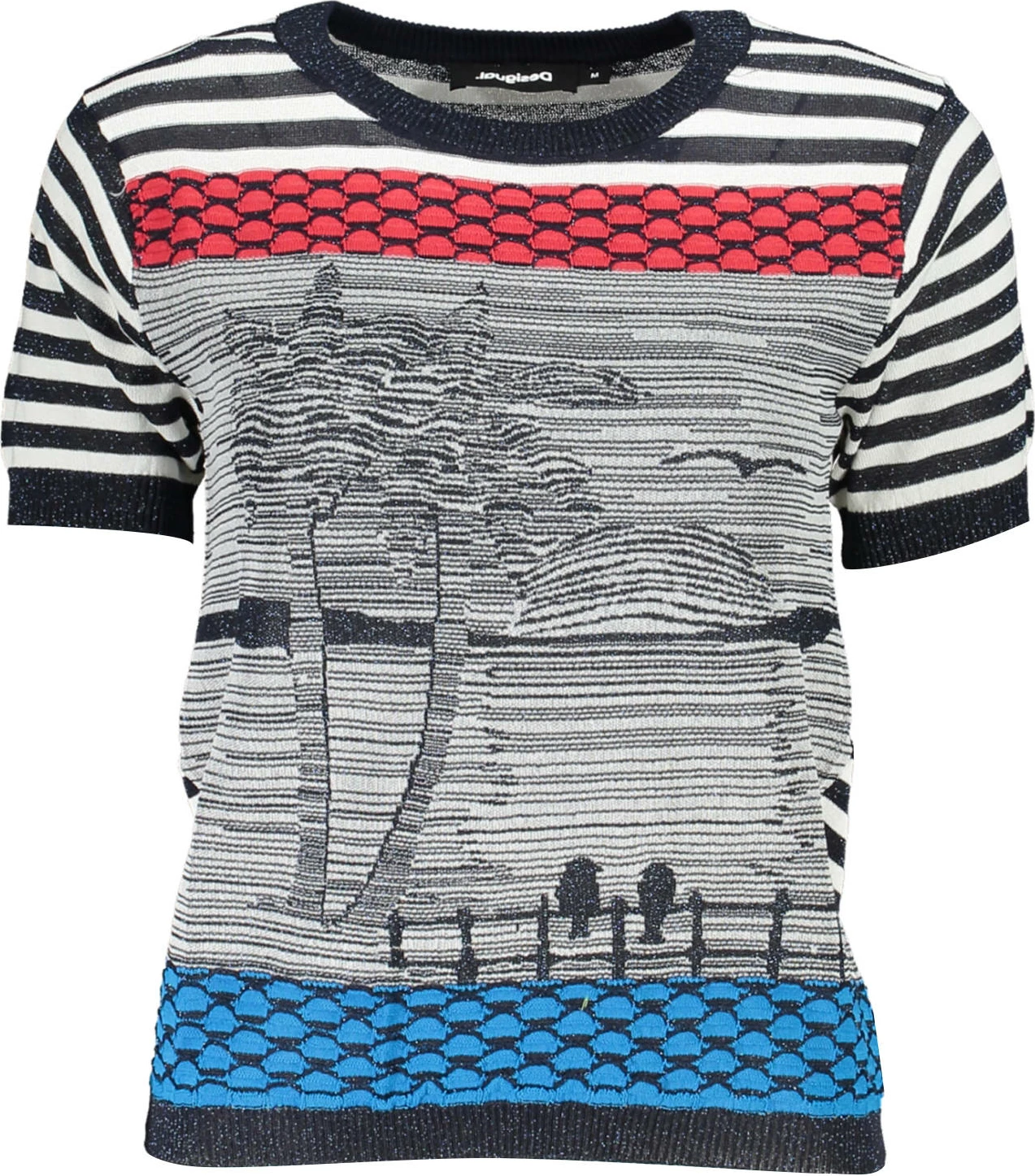 Maicë për femra DESIGUAL, e kaltër