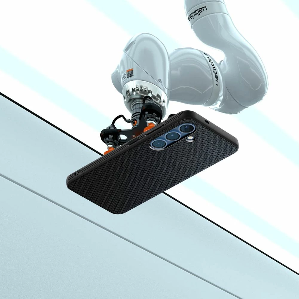 Mbështjellës Spigen Liquid Air për Samsung Galaxy S25+, Matte Black