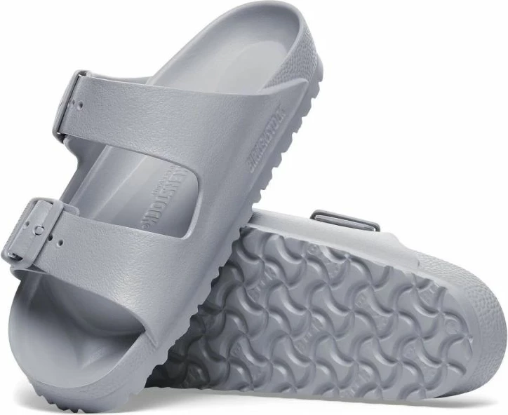 Flip-Flops për meshkuj Birkenstock, gri/argjend