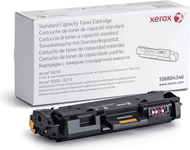 Toner Xerox 106R04346 standard 1500 faqe, e zezë